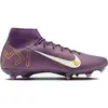 Image de Nike, Hommes, Chaussures de football, Zoom Superfly 10 Academy  Kylian Mbappe  FG/MG Schuhe (45), Bleu