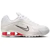 Image de Nike, Femmes, Baskets, Shox R4 W White Phantom, Rouge, Blanc, (40)
