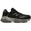 Image de New Balance, Femmes, Baskets, 9060 Black Grey (GS), Rouge, Noir, Gris, (38.5)