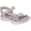 Image de Skechers, Femmes, Sandales, GO WALK Flex Sandal - Illuminate - Sandalen - Damen, Beige, Gris, (41)