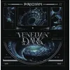 Image de Venetian Dark Vinyle Bleu et Noir Marbré Transparent