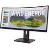 Image de Lenovo ThinkVision T34WD-40 (3440 x 1440 pixels, 34"), Moniteur, Noir