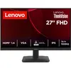 Image de Lenovo ThinkVision S27-4e (1920 x 1080 pixels, 27"), Moniteur, Noir