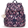 Image de Kipling Sac À Dos City Zip S Palm Mood Imprimé Petit Femme 100% Recycled Polyester