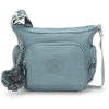 Image de Kipling Sac Bandoulière Gabbie Mini Relaxed Grey Bleu Petit Femme 56% Recycled Polyamide, 44% Polyamide