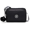 Image de Kipling Sac Bandoulière Abanu M Zip Glorious Silver Noir Standard Femme 56% Recycled Polyamide, 44% Polyamide