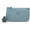 Image de Kipling Pochette Creativity L Relaxed Grey Bleu Grand Femme 56% Recycled Polyamide, 44% Polyamide