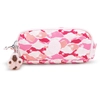 Image de Kipling Pochette Gitroy Pink Palm Imprimé Grand Femme 100% Recycled Polyester