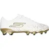 Image de Skechers, Hommes, Chaussures de football, Fussball-nockenschuh Skx 1.5 Academy Fg - Eu 45 (45), Blanc, Or, Noir, Multicolore