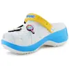 Image de Crocs, Chaussons, Schlümpfe Plateau Clog, (37)