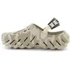 Image de Crocs, Unisexe, Chaussons, echo duck camo clog, Noir, (41, 42)