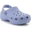 Image de Crocs, Unisexe, Tongs, Classic Platform Clog, Bleu, (37)