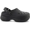 Image de Crocs, Femmes, Chaussons, Classic Stacked Clog, Noir, (38, 39)