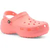 Image de Crocs, Femmes, Chaussons, Classic Platform Clog, Pink, (41, 41 1/3, 41.5, 42)