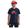 Image de Nike, Garçons, T-shirt de sport, PSG Wappen-T-Shirt Junior (M), Noir, Bleu, M