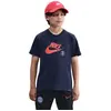 Image de Nike, Garçons, T-shirt de sport, PSG Wappen-T-Shirt Junior (XL), Bleu, XL