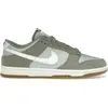 Image de Nike, Hommes, Baskets, Dunk Low Retro SE Light Silver Light Army Sail White, Vert, Blanc, Argent, (40.5)