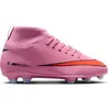Image de Nike, Garçons, Chaussures de football, Chaussures Junior Mercurial Superfly 10 Club FG/MG (36), Rouge, Noir, Pink