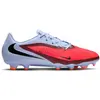 Image de Nike, Hommes, Chaussures de football, Chaussures de football Phantom Low Academy (45.5), Bleu, Rouge