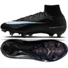 Image de Nike, Unisexe, Chaussures de football, Chaussures Zoom Mercurial Superfly Elite (42), Bleu, Noir