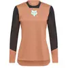 Image de Fox, Femmes, Maillot de cyclisme, W Defend LS Jersey Elevated (XS), Rouge, XS