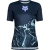 Image de Fox, Femmes, Maillot de cyclisme, W Ranger Ss Jersey Img Print (M), Bleu, M