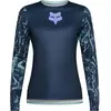 Image de Fox, Femmes, Maillot de cyclisme, W Ranger Ls Jersey Img Print (S), Bleu, S