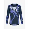 Image de Fox, Hommes, Maillot de cyclisme, Flexair Ls Jersey Diffuse Se (XXL), Bleu, XXL
