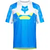 Image de Fox, Hommes, Maillot de cyclisme, Ranger Ss Jersey Tactile (M), Bleu, M