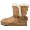 Image de Ugg, Femmes, Bottes, Wmns Bailey Tie Chestnut, Marron, (36)