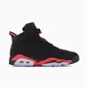 Image de Jordan, Unisexe, Baskets, 6 Retro Infrared Salesman, Noir, Rouge, (43)