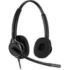 Image de HP Poly Mission 425 (Filaire, USB-A, USB-C, Les équipes Microsoft), Casque micro de bureau, Noir