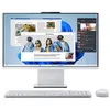 Image de Ordinateur de bureau Tout-en-un Lenovo IdeaCentre AIO 27ARR9 F0HQ008KFR 27" AMD Ryzen 5 16 Go RAM 512 Go SSD Gris nuage