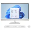 Image de Ordinateur de bureau Tout-en-un HP 27-cr0067nf 27" AMD Ryzen 7 16 Go RAM 512 Go SSD Blanc coquillage - Azerty Français