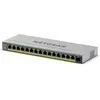 Image de Netgear 16PT GB PLUS SWICH W/ POE+ GS116EP (16 ports), Switch réseau, Gris