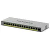 Image de Netgear 16PT GB PLUS SWICH W/ POE+ GS116EPP (16 ports), Switch réseau, Gris