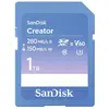 Image de SANDISK Creator UHS-II V60 (1000 Go, SDXC, U3, UHS-II), Carte mémoire, Bleu