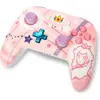 Image de PowerA Enhanced Wireless Controller Princess Peach Plaid (Switch, Switch Lite, Switch OLED), Manette, Rose, Multicolore, Violet, Pink