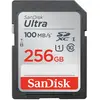 Image de SANDISK Ultra U1 (256 Go, SDXC, U1, UHS-I), Carte mémoire, Noir, Gris