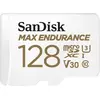 Image de SANDISK endurance maximale (128 Go, microSDXC, U3, UHS-I), Carte mémoire, Blanc