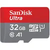 Image de SANDISK Ultra Lite microSDHC Ad. 32GB 100MB/s (32 Go, microSDHC, U1, UHS-I), Carte mémoire, Rouge, Gris