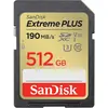 Image de SANDISK Extreme PLUS SDXC /s UHS-I (512 Go, SDXC, U3, UHS-I), Carte mémoire, Noir