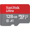 Image de SANDISK Adaptateur Ultra microSDXC /s+SD (128 Go, microSDXC, U1, UHS-I), Carte mémoire, Gris, Rouge