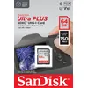 Image de Carte mémoire SD SanDisk Ultra Plus SDXC 64 Go 150 MB/s Gris et Rouge