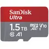Image de SANDISK microSDXC Ultra 1,5TB (A1/UHS-I/Cl.10/150MB/s) (1500 Go, microSDXC, U1, UHS-I), Carte mémoire