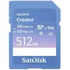 Image de Sandisk Carte Mémoire Creator 512gb V60