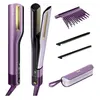 Image de Shark SilkiPro Straight stijltang + haardroger - lila Stijltang