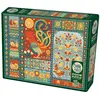 Image de Cobble Hill Puzzle 1000 pieces Scandi Chicken Quilt (1000 pièces)