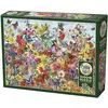 Image de Cobble Hill Puzzle 1000 pièces Butterfly Garden (1000 pièces)