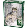 Image de Cobble Hill Loup dans la forêt d'hiver 1000 pièces (1000 pièces)